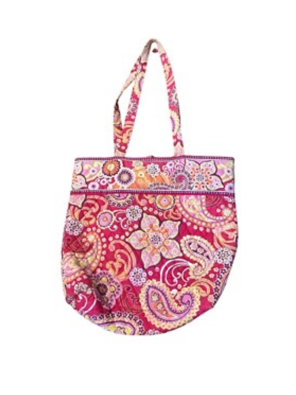Vera Bradley Raspberry Fizz Pattern (Retired) Betsy Tote Bag